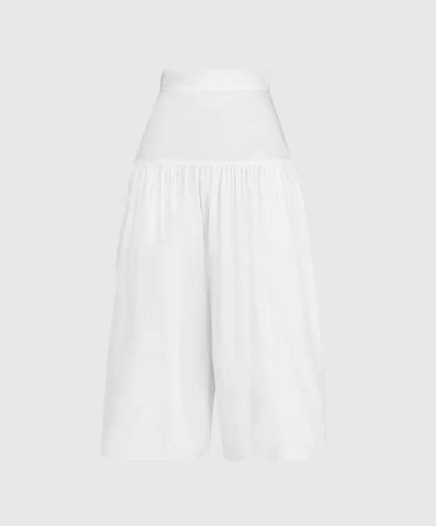 ALEXANDRE VAUTHIER Pantaloni culotte bianchi 211PA1404