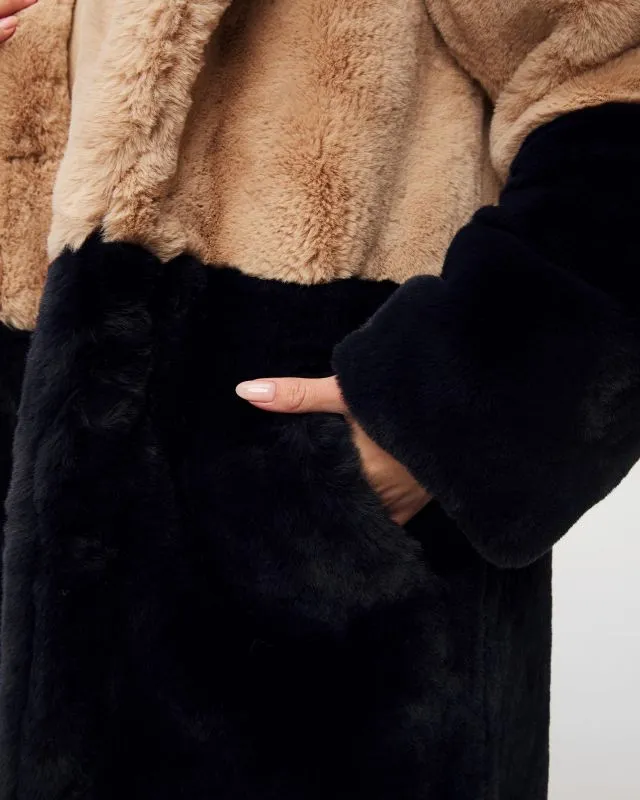 Cappotto in pelliccia MAISON R&C MIRELLA