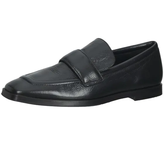högl scarpe slip-on alla moda da donna in vera pelle 3-10 1800 0100 nero