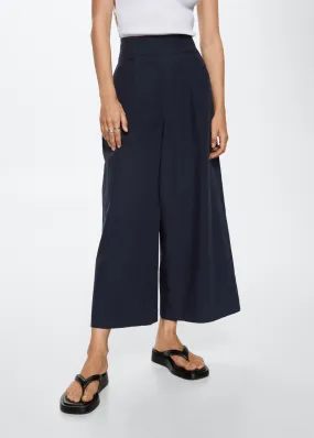 Pantaloni culotte 100% cotone