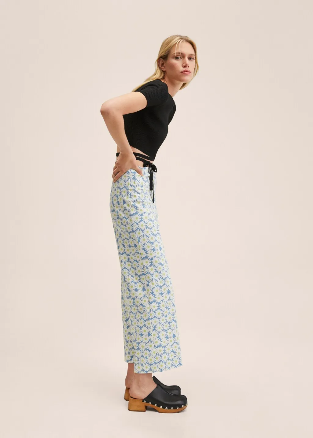 Pantaloni culotte stampati