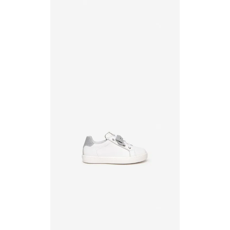 SCARPE CON FIOCCO GLITTER PER BAMBINI NEROGIARDINI