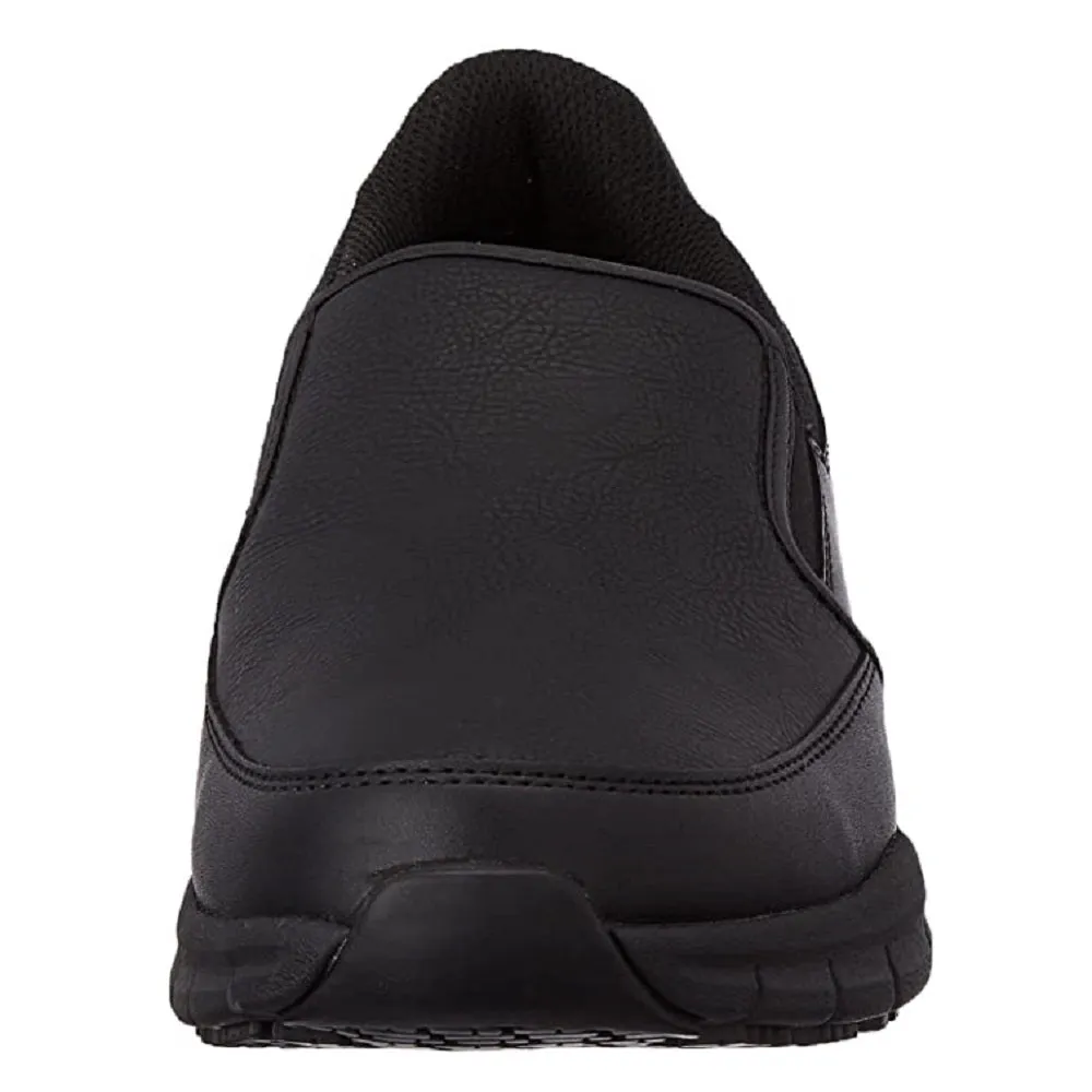 Scarpe da uomo SKECHERS art. 77157ECBLK slip on nero  confort/casual